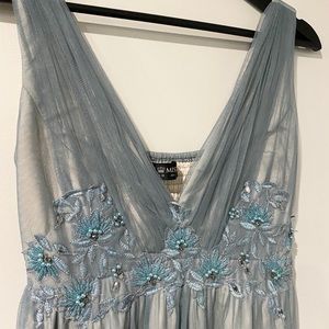 ASOS Tulle and Embroidered Maternity Formal Gown